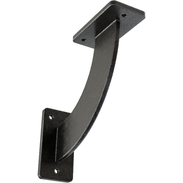 Ekena Millwork Bradford Steel Bracket, Antiqued Pewter 2"W x 7"D x 7"H BKTM02X07X07BRAPW - main